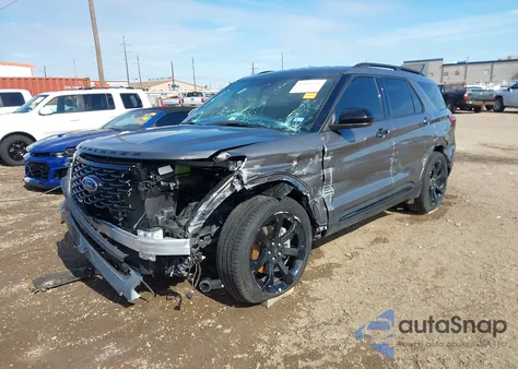 2024 Ford Explorer St-Line из США, поврежденный, VIN 1FMSK7KH2RGA72655